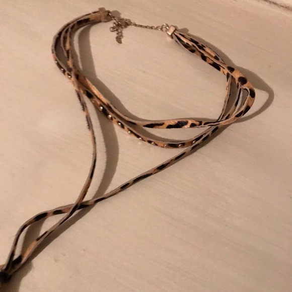 Free People Gigi Studded Choker Lariat Necklace - Picture 3 of 6